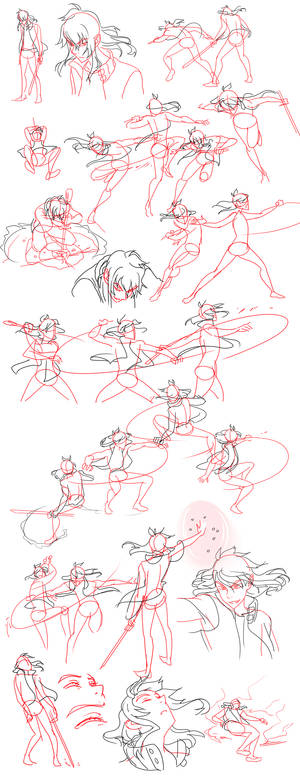 Fight Sketches