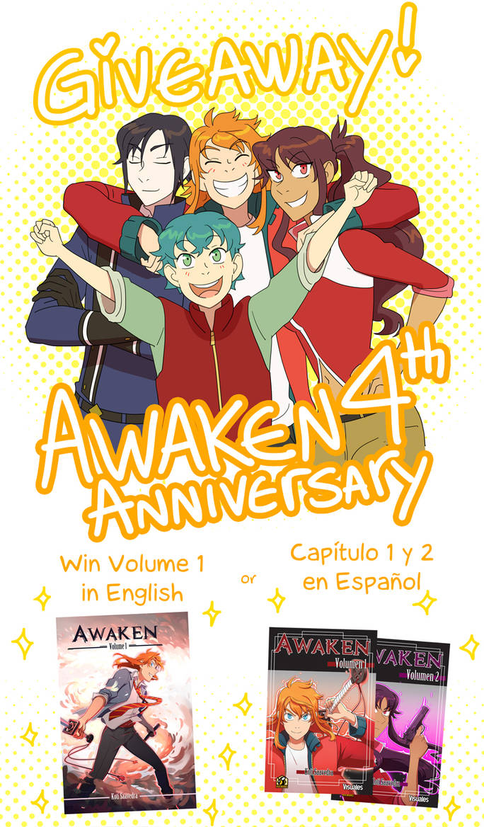 Awaken's birthday giveaway! by Flipfloppery