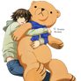 PNG_Retuched: Misaki + Teddy