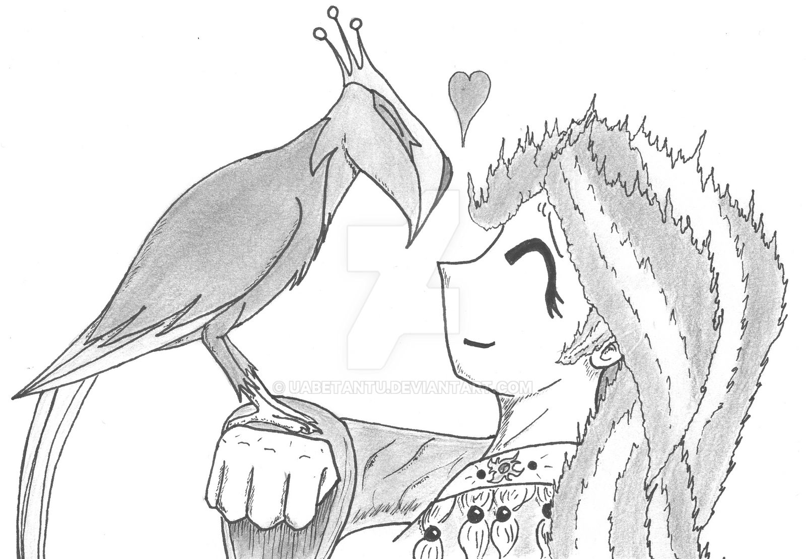 The phoenix-born and phoenix by UabetAntu on DeviantArt