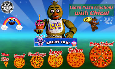 FNaF - Learn Pizza fractions with Chica!