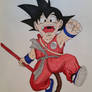 Kid Goku in color!