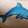 Dolphin using face paint