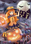 Contest Halloween by Di-Din