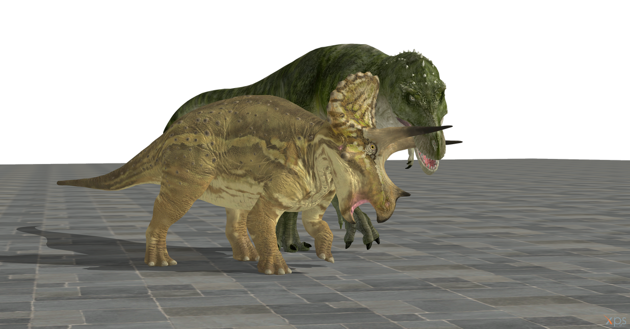 MP: NG T. rex vs Triceratops 2 by RAGNARMAGEDDON on DeviantArt