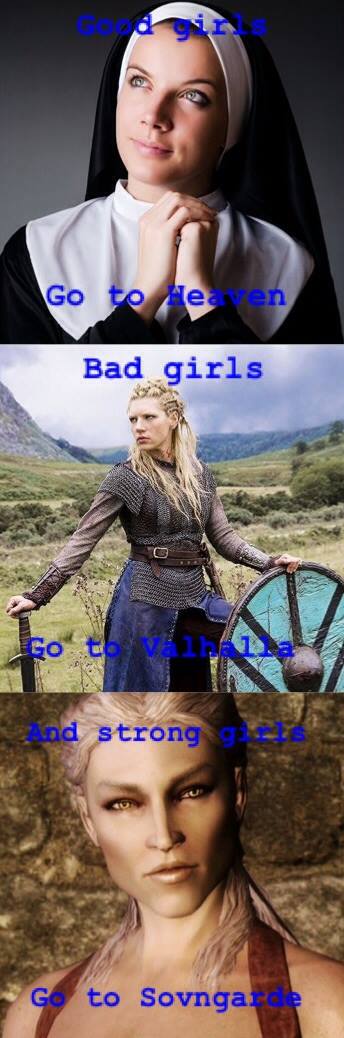 Girls: the Good, the Bad and the Strong