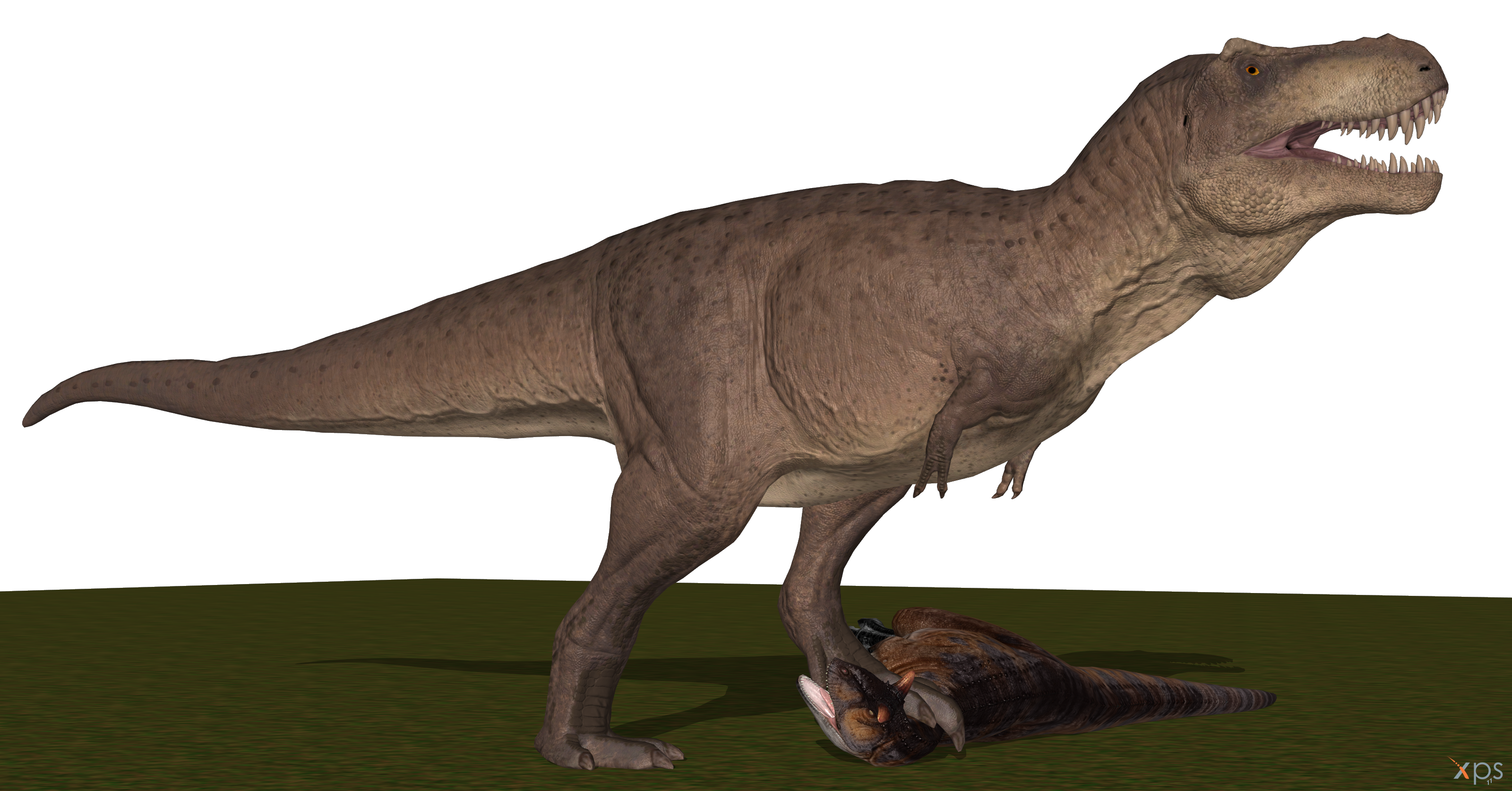 Xps Accurate Jw T Rex Vs Carnotaurus 1 By Dovahsaurpaleoknight On Deviantart