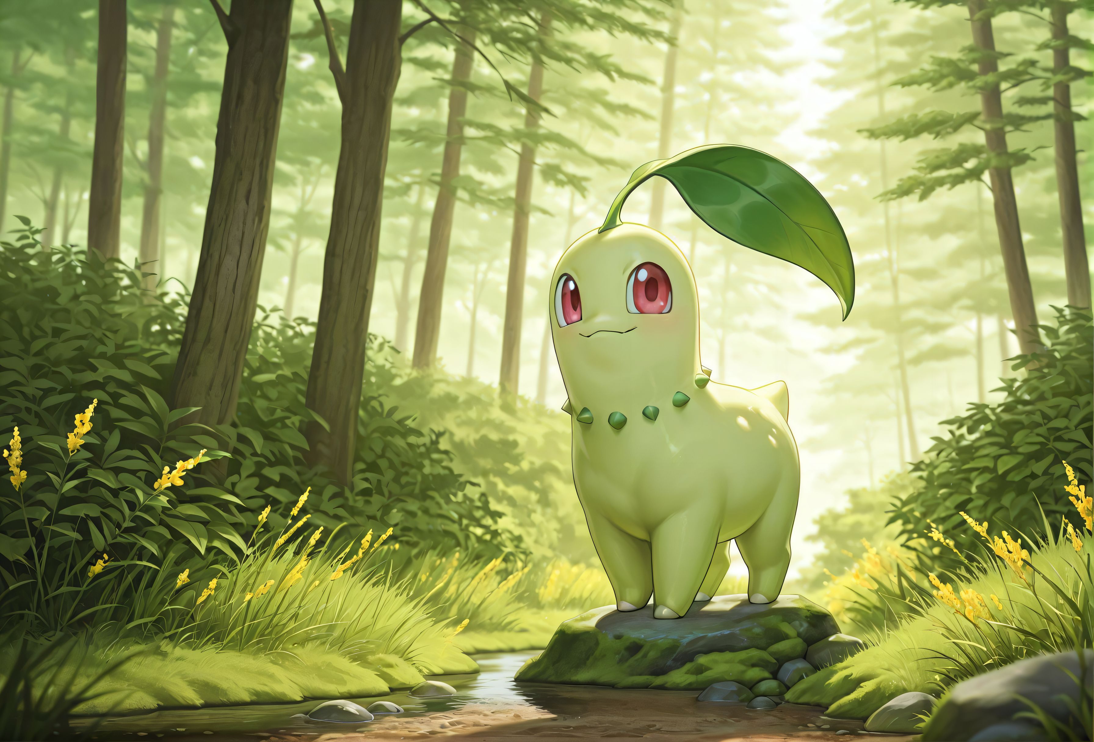 Chikorita By Samael AI On DeviantArt chikorita-by-samael-ai-on-deviantart