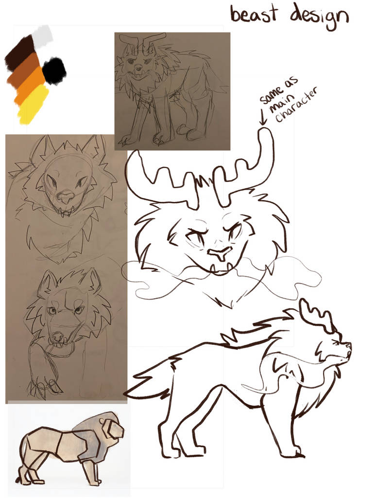 Beast Races Drawing Beast Sketches by DustBunnyArts on DeviantArt