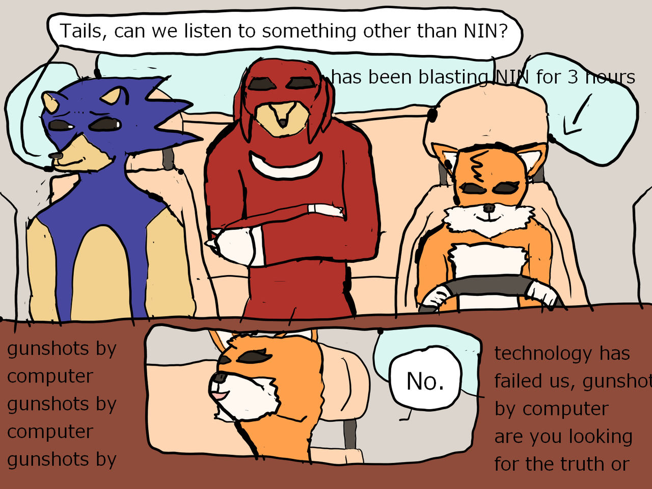 Le Nine Inch Tails by canonbastard on DeviantArt