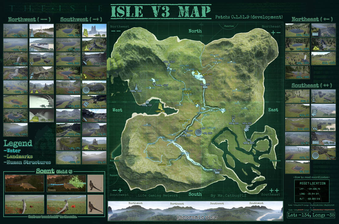 The Isle V3 Map 2025