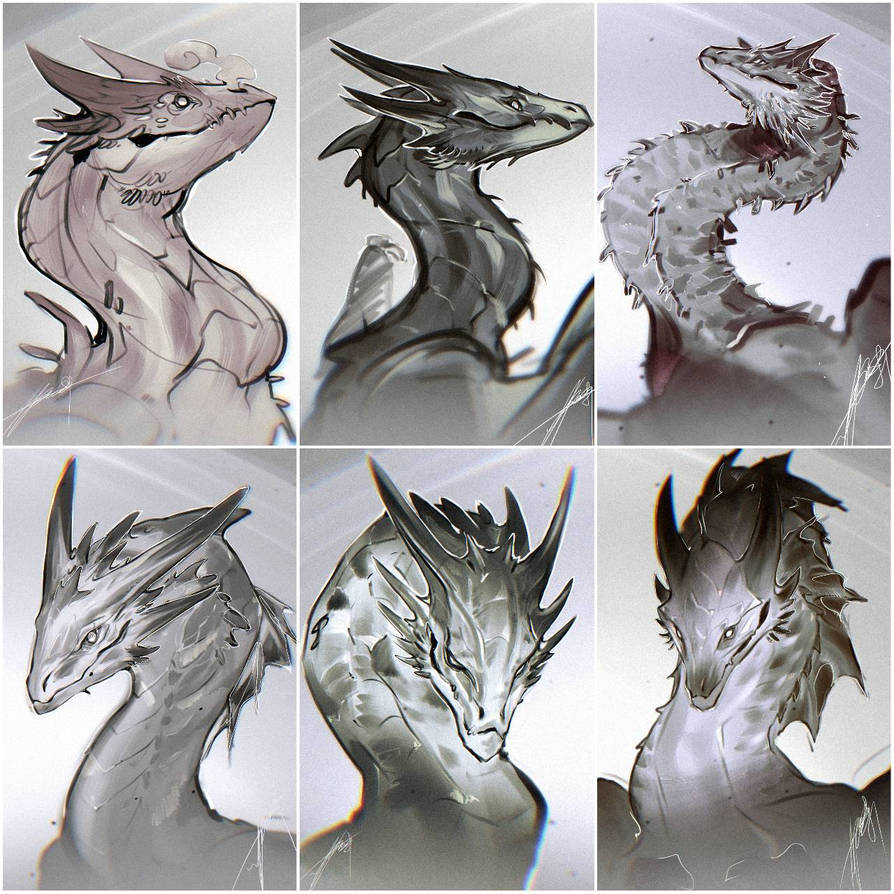 Dragon Adding Daily Dragon Project part ONE. by ItsAlphaO on DeviantArt