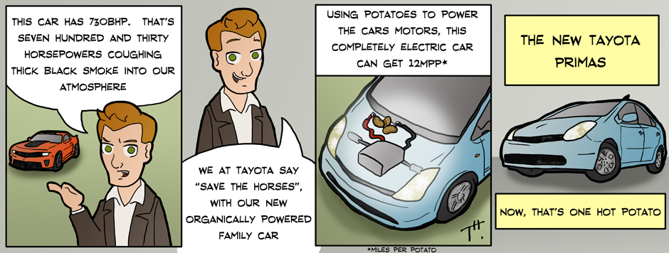 Comic: Hot Potato by TonyTheToonist