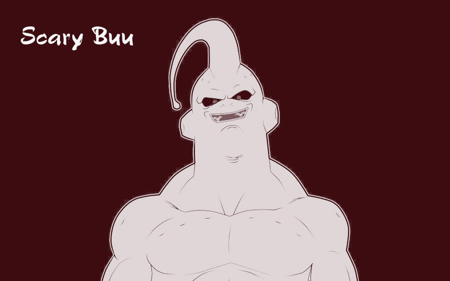 Buu Grumpy Scary Buu by Geta55 on DeviantArt