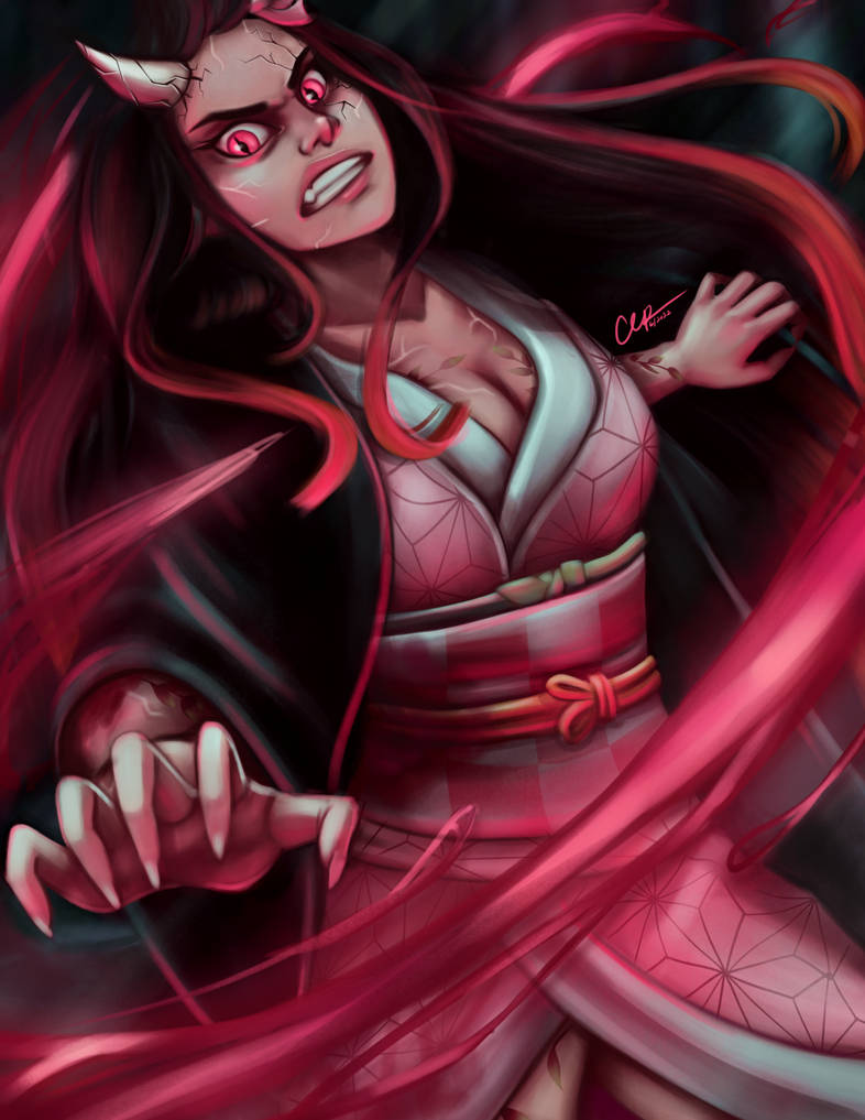 Nezuko Demon Rage Demon Nezuko by cmrillustrations on DeviantArt