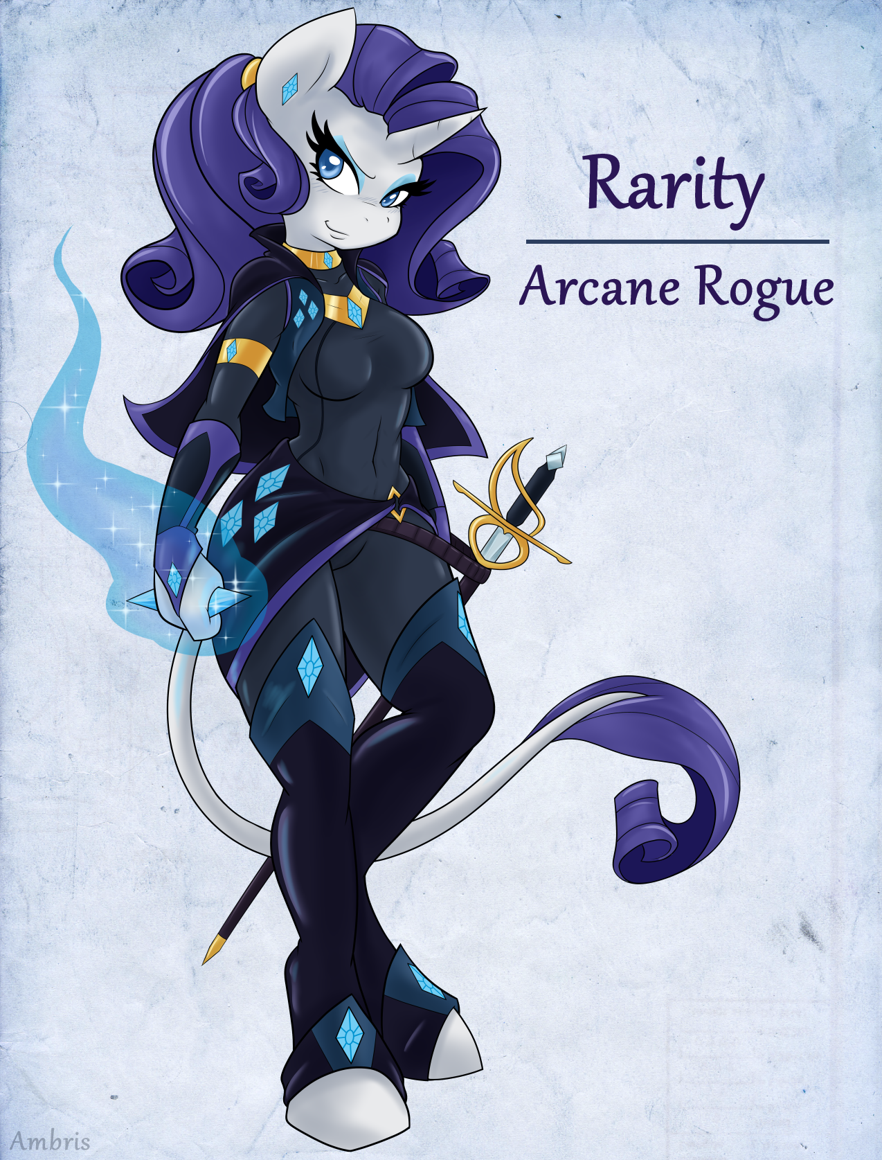 Adventuring is Magic: Rarity by Ambris on DeviantArt