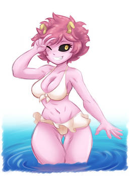 Mina Ashido - Colored Sketch