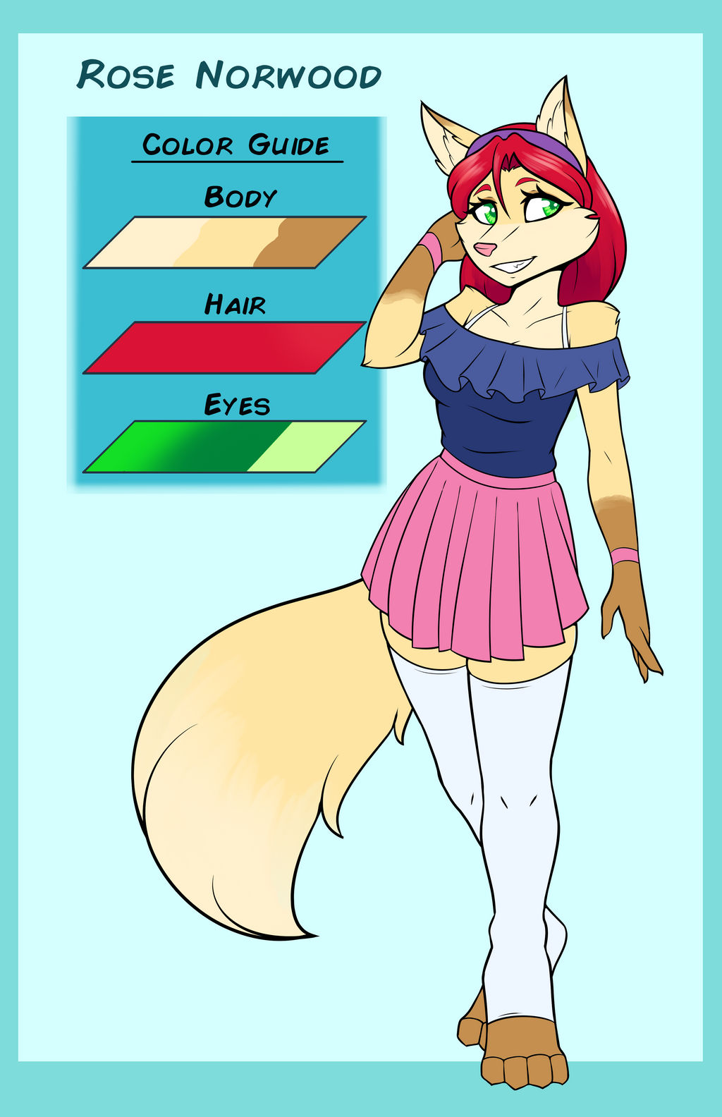 Rose ref sheet by Ambris on DeviantArt
