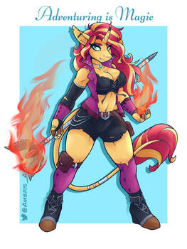 Adventuring is Magic: Sunset Shimmer