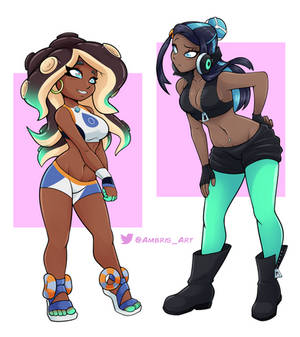 Commission: Marina/Nessa Outfit Swap