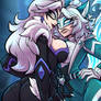 Black Cat White Fox
