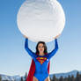 Supergirl - Snowball fight!