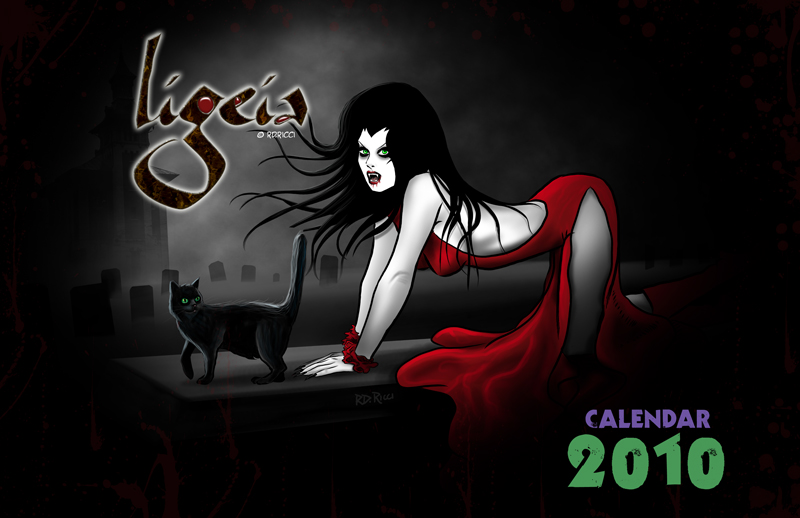 LIGEIA CALENDAR COVER