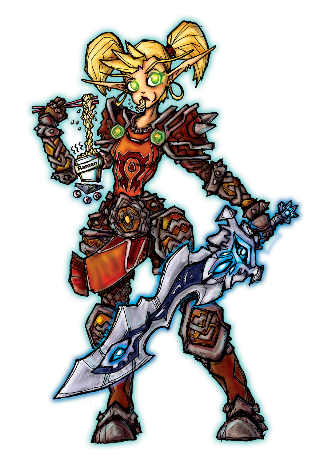 WoW Blood Elf Paladin Commish1