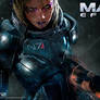 Mass Effect 3 Screen FemShep