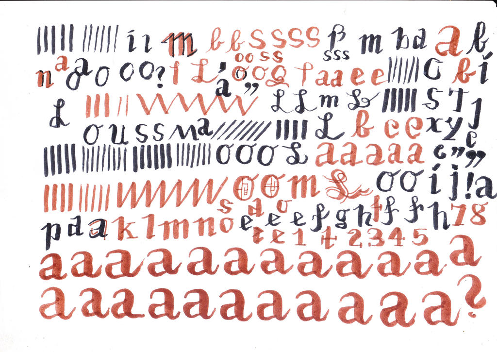 Lettering Diary 002 by putorius on DeviantArt