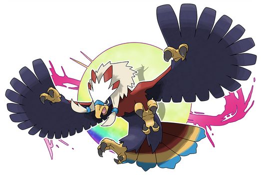 Commission: Mega Braviary [for Pokemon Astral]