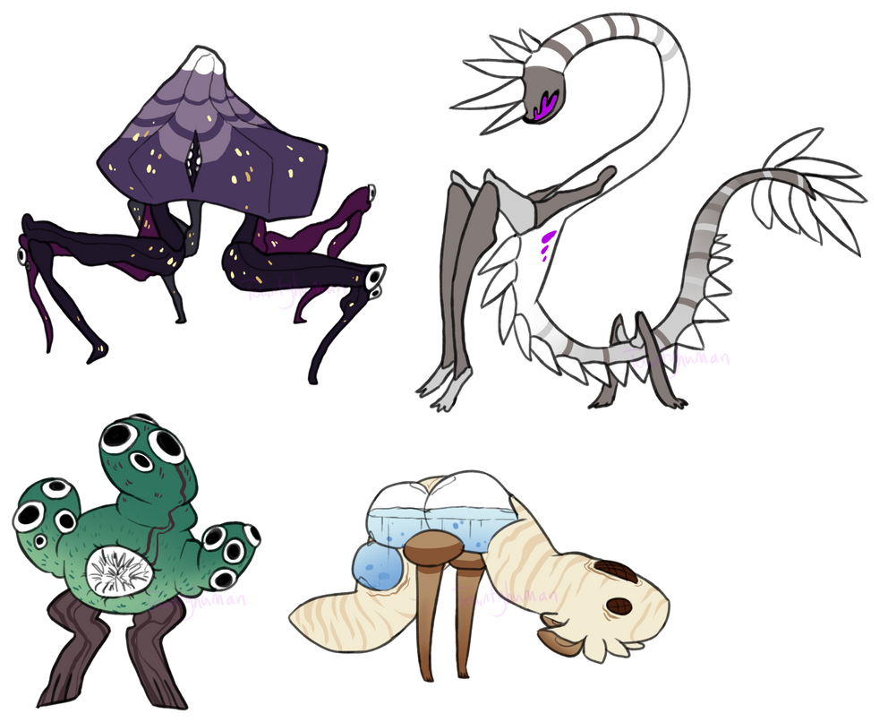 Alien Mutation Design Alien Designs by TawnySoup on DeviantArt