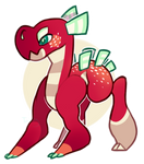 OPEN Creature 'Strawberry Spring' Design by TawnySoup