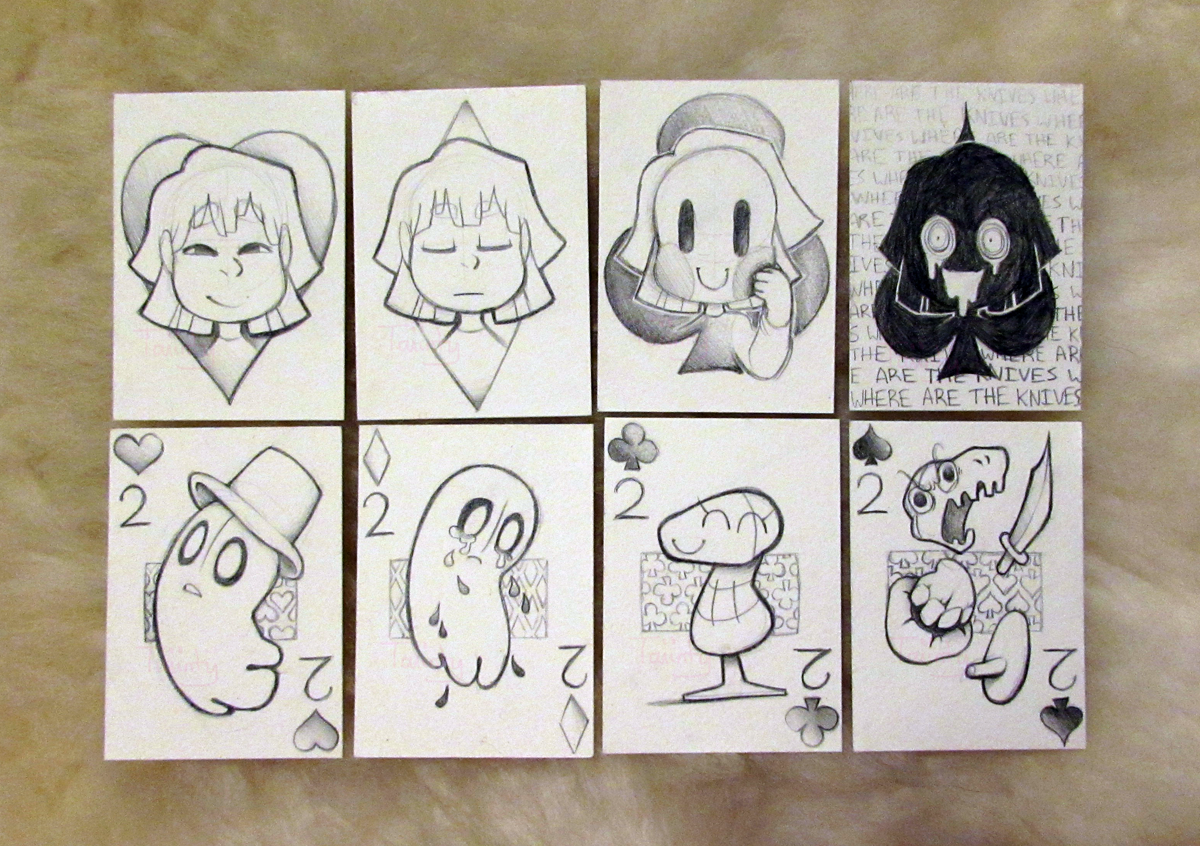 Chibi Undertale Characters | Greeting Card