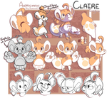 Claire - Profiterole Bagbean (Sprout) Reference by TawnySoup