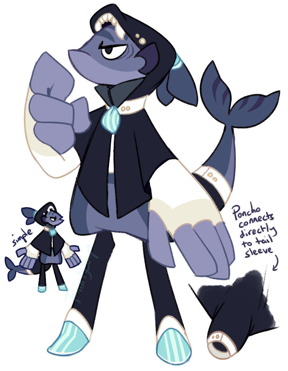 [COMM] Bavom Redesign for Plush-Bean