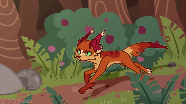 Fire Cat Running Explore the Best Running Art | DeviantArt