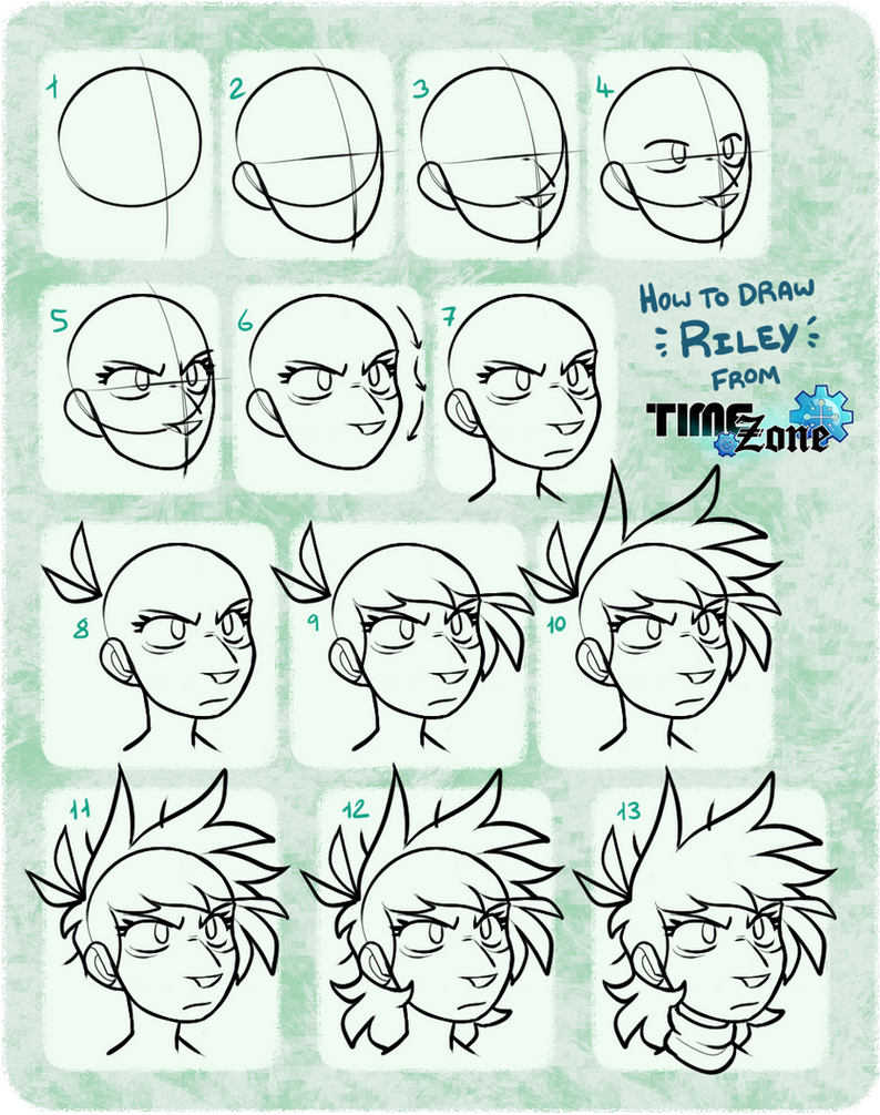 How to Draw Riley! by TawnySoup on DeviantArt