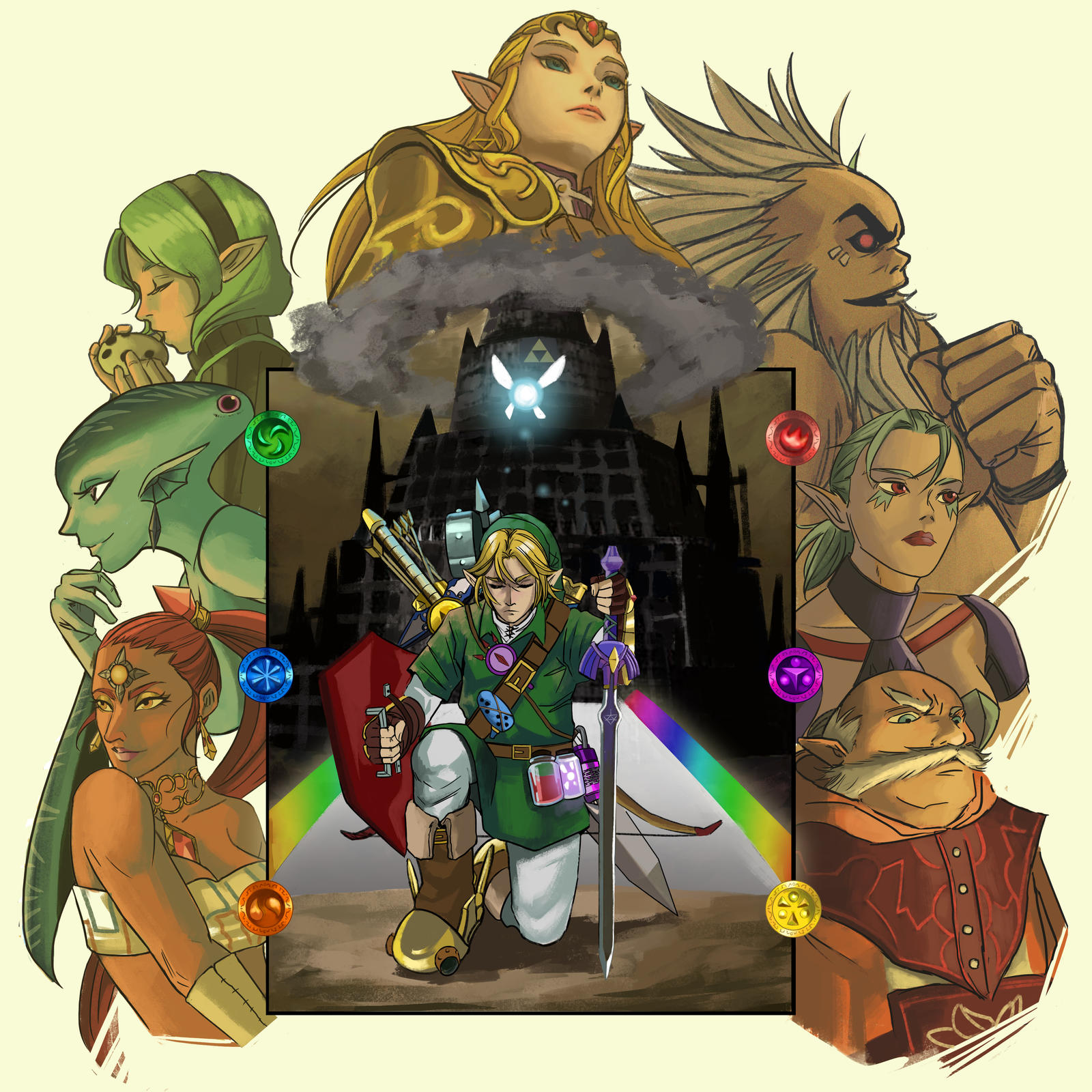 Goodies - Zelda Ocarina of Time by blackbutterflypaku on DeviantArt