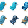 The Amazing Twitter Birds