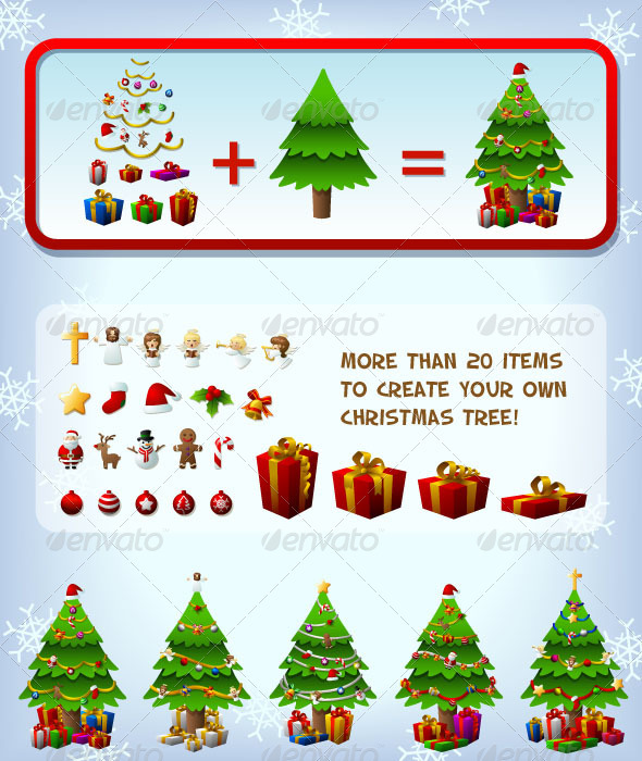 Customizeable Christmas Tree