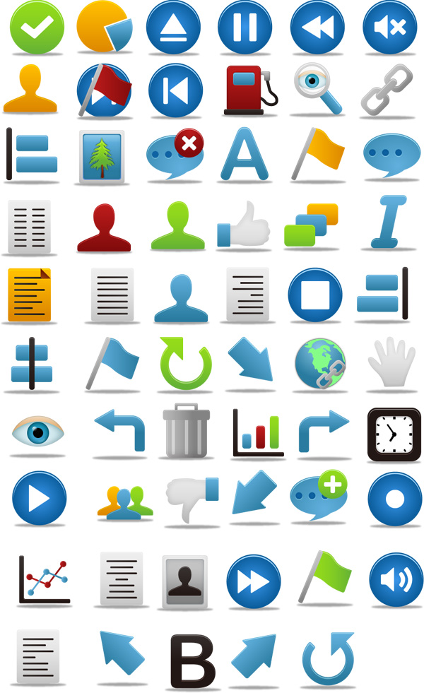 Pretty Office Icon Set Part 8