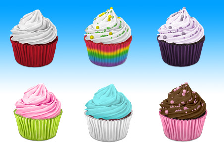 cupcakes iconset