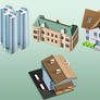 free 3D house icons