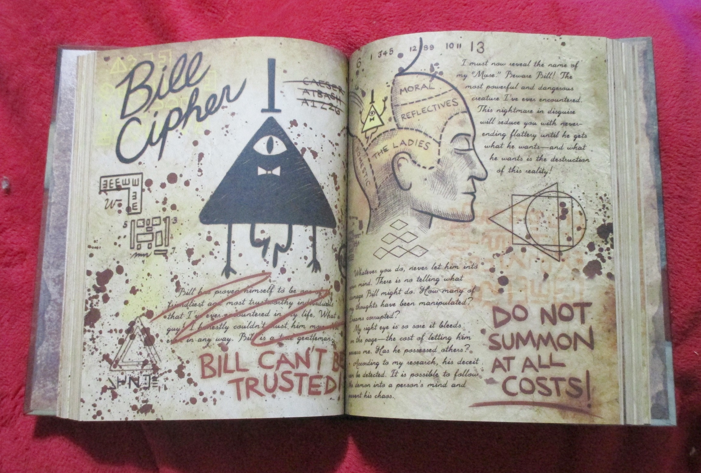 Journal No. 3, Bill Cipher Entry by MetroXLR on DeviantArt