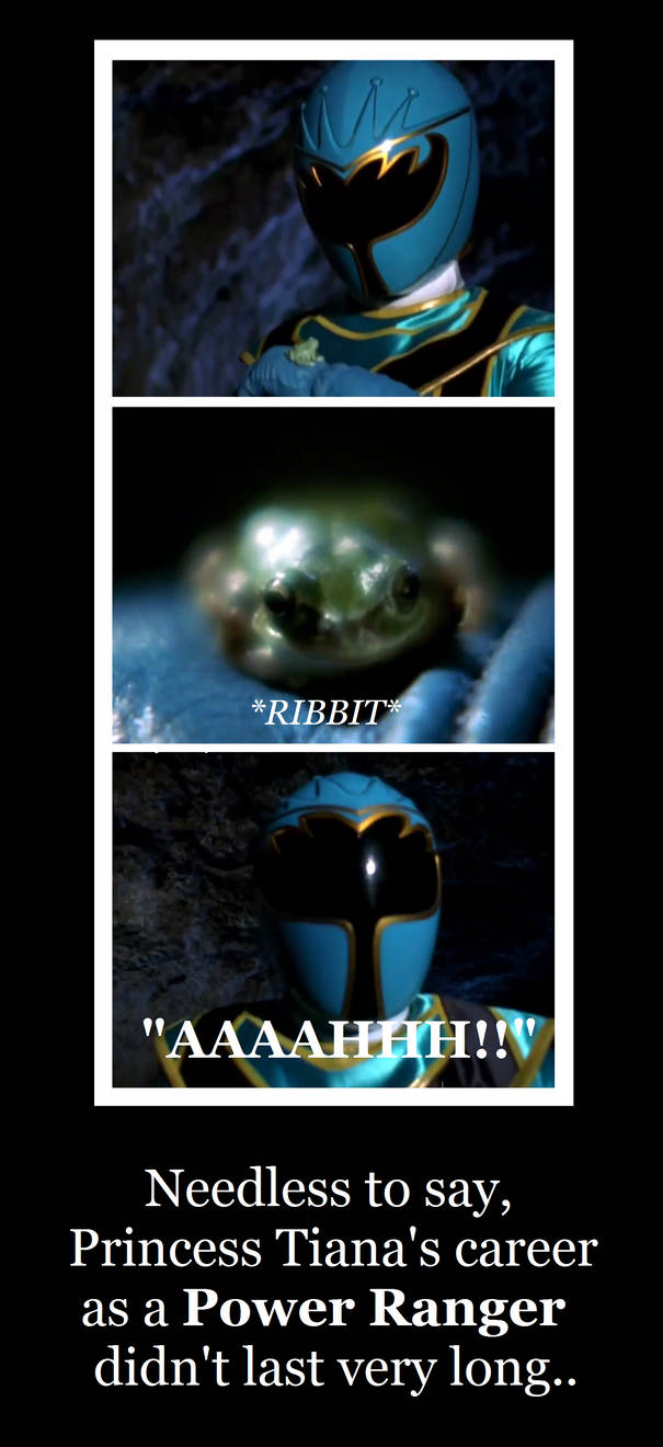 'The Power Ranger, and the Frog' by MetroXLR on DeviantArt