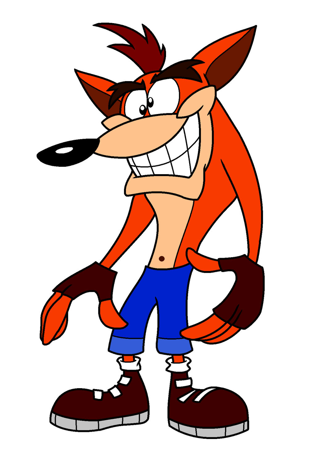 Crash Bandicoot by MetroXLR on DeviantArt