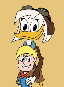 DuckTales: Della Duck and Danny