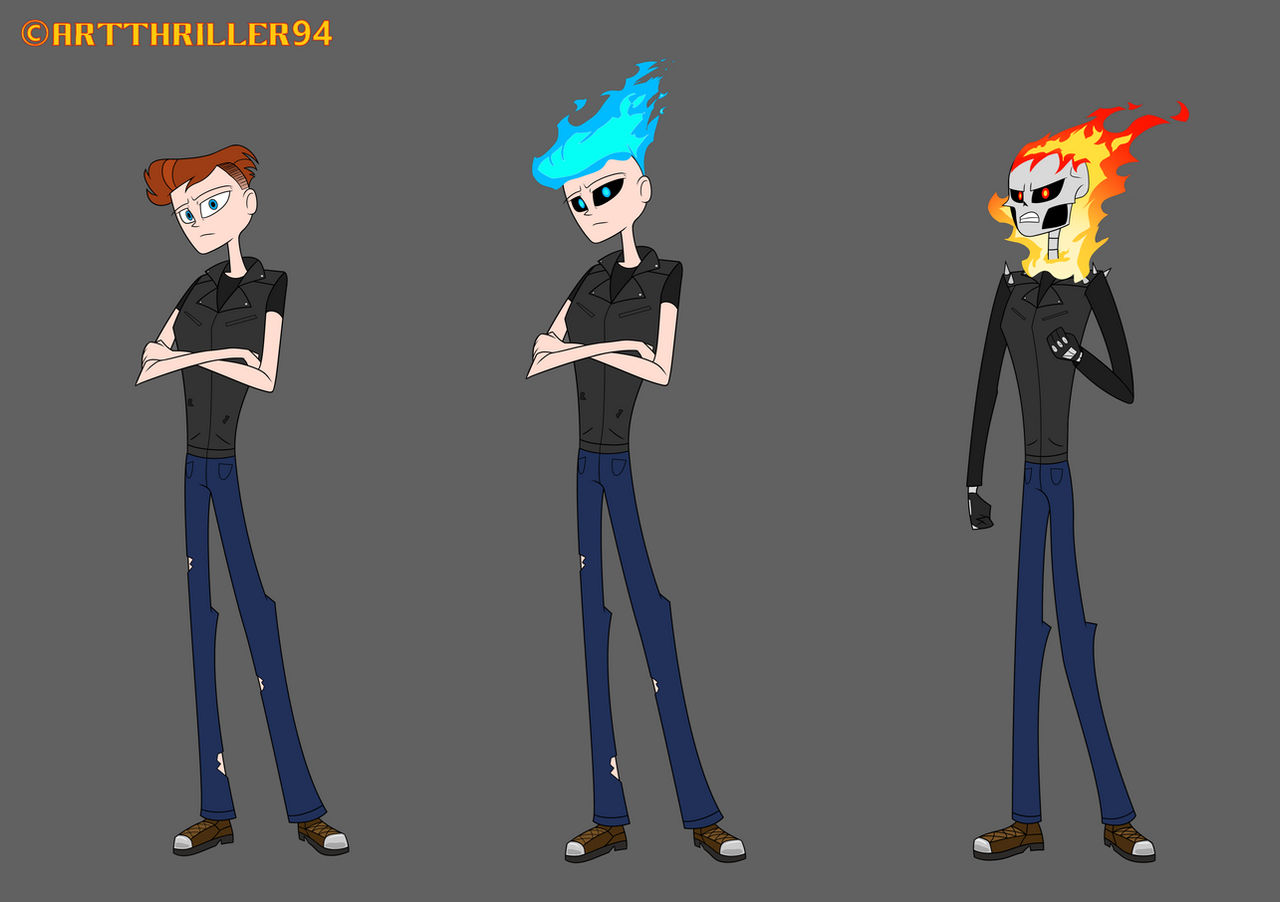 Damien Rider Body Hazbin Hotel x Ghost Rider, Damien Ryder by MetroXLR on DeviantArt