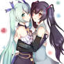 Noire and Miku